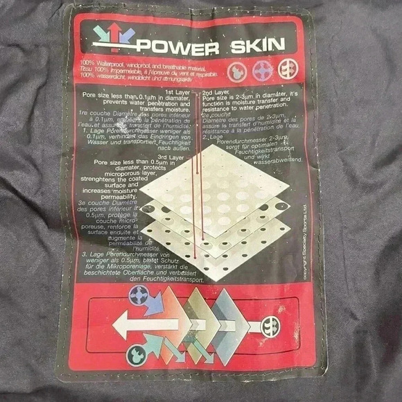 Mens Teknic Motorcycle Jacket Black Armored Size XL Waterproof - Picture 9 of 11